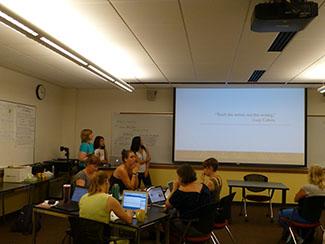 photo from summer institute